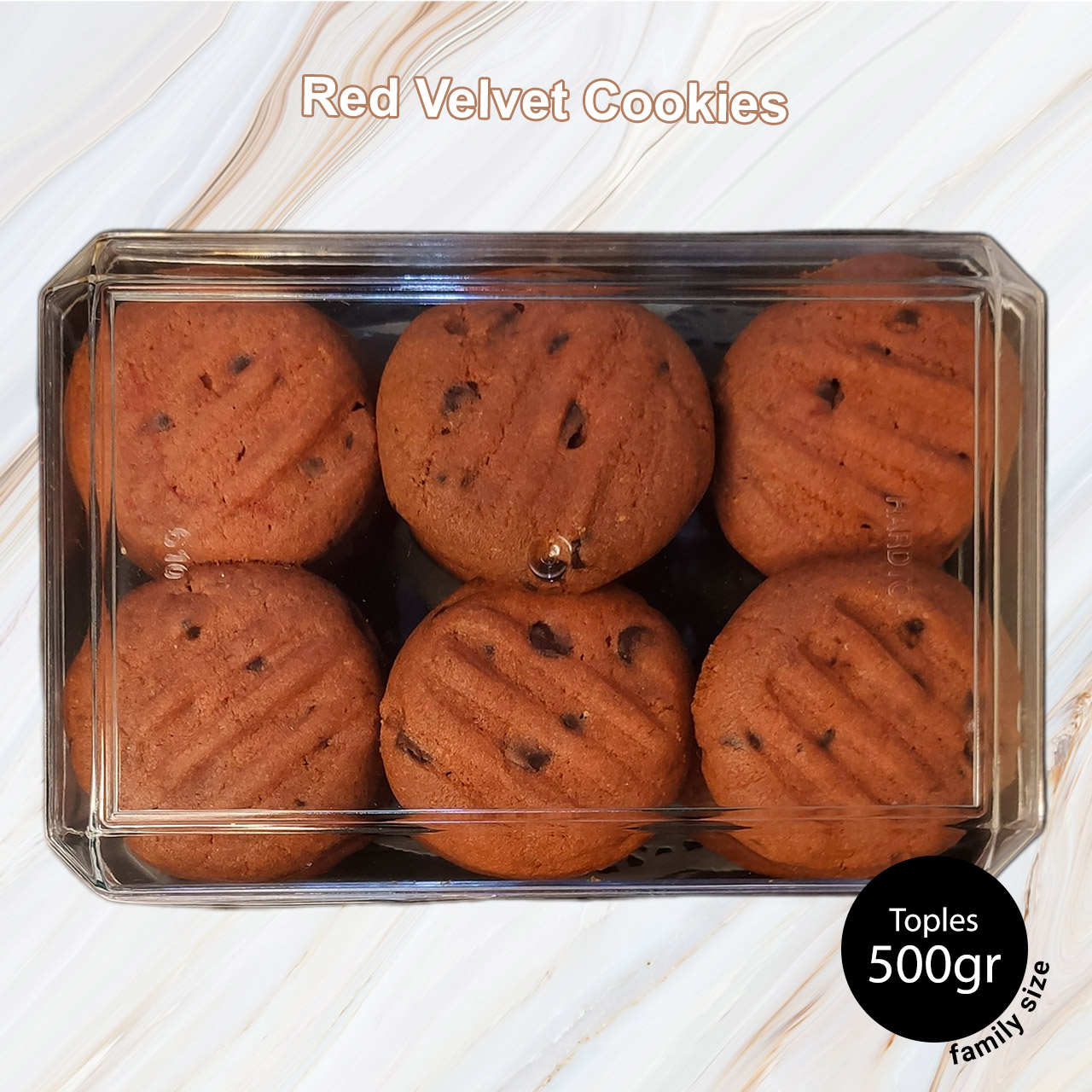 Red Velvet Cookies 500gr