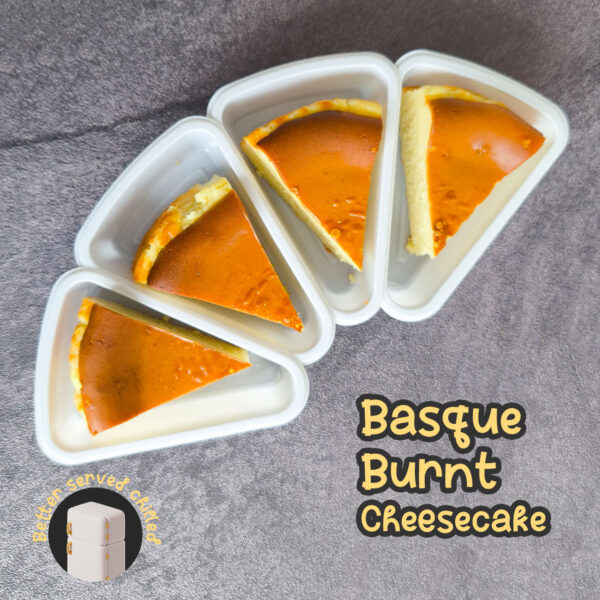 Basque Burnt Cheesecake Slice