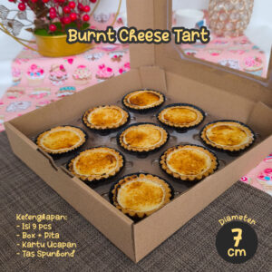 Hampers Burnt Cheese Tart (Isi 9 pcs)