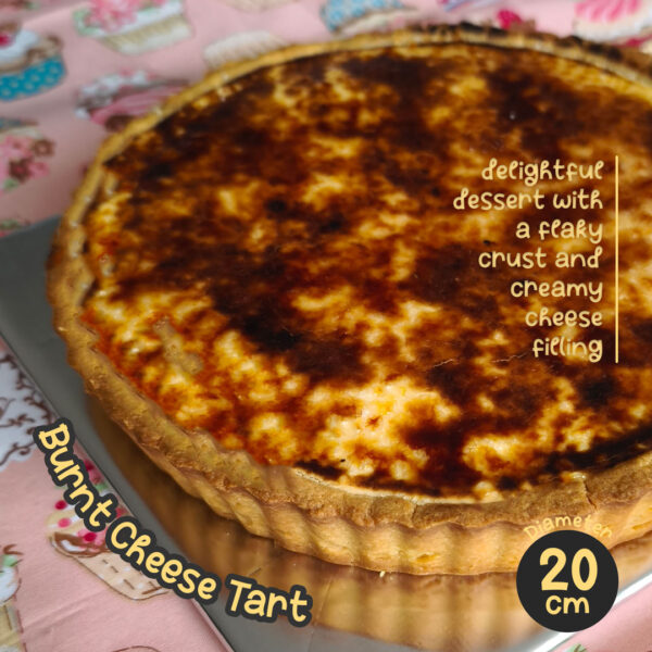 Burnt Cheese Tart Besar (20cm) - Gambar 2