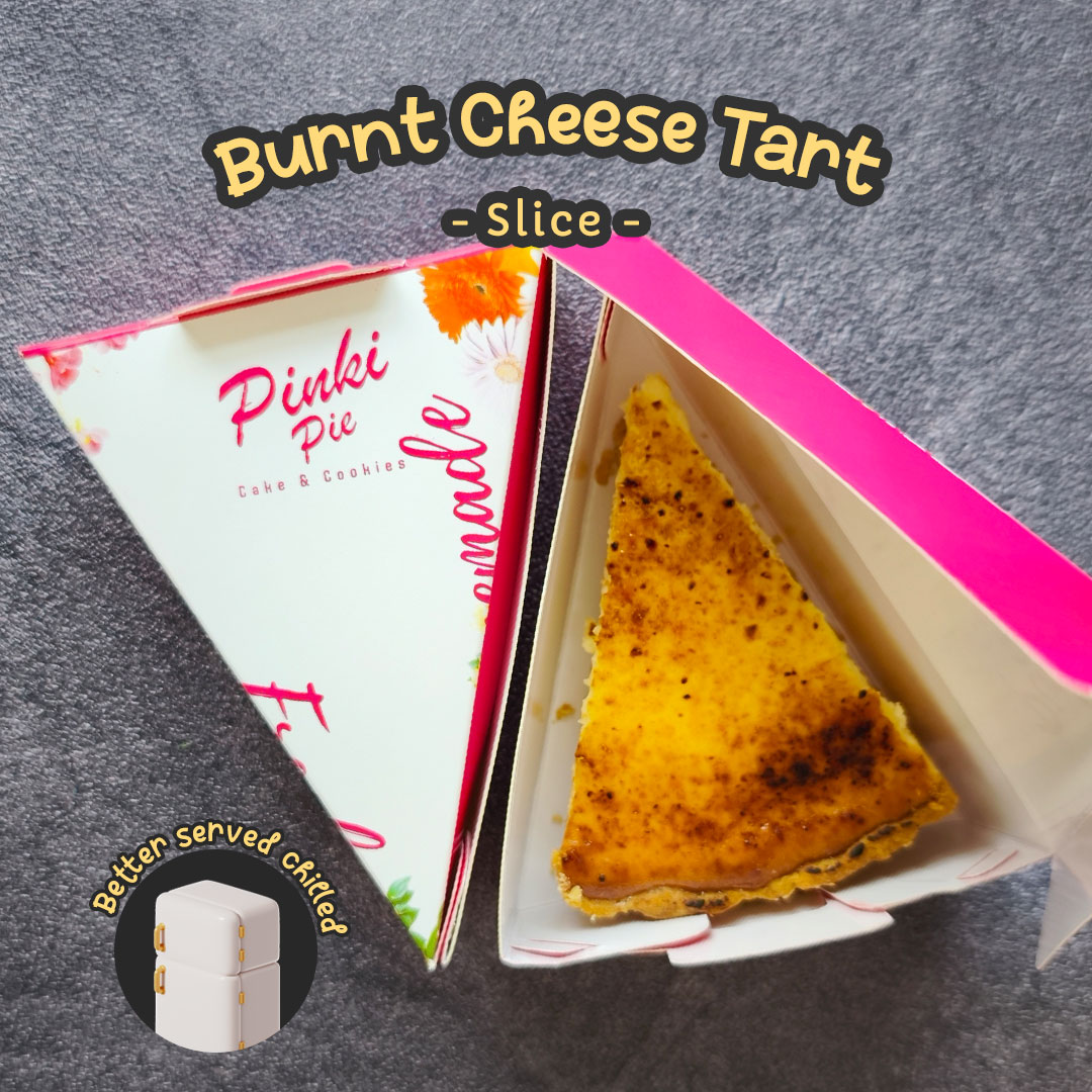 Burnt Cheese Tart Slice