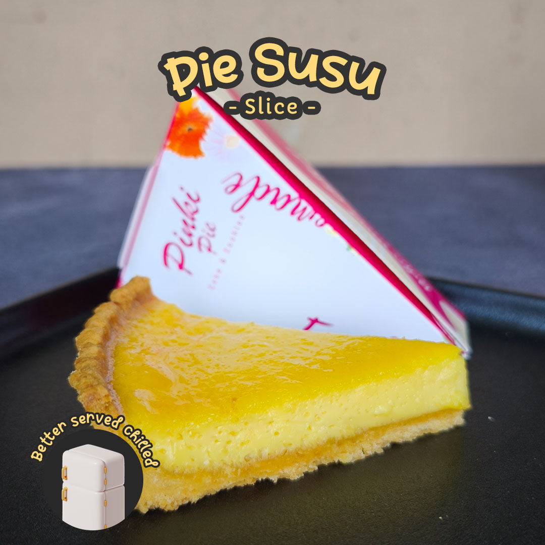 Pie Susu Egg Tart Slice